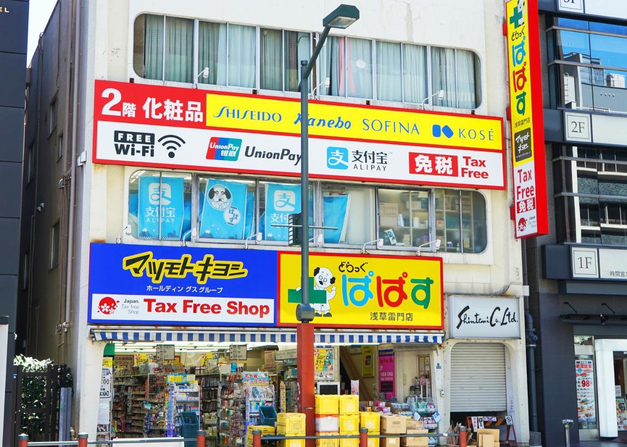 浅草ザ アパートメント Asakusa The Apartment Präfektur Tokio Exterior foto